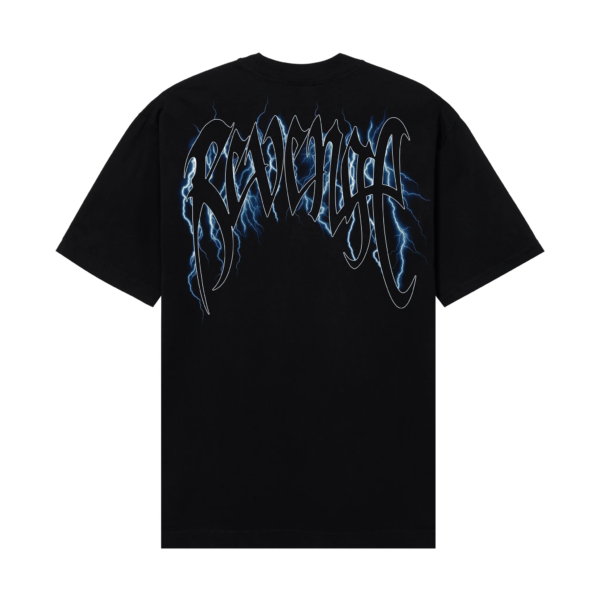 Revenge Blue Lightning Arch Logo T-Shirt