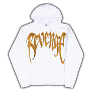 Revenge Gold Embroidered Heavyweight Hoodie